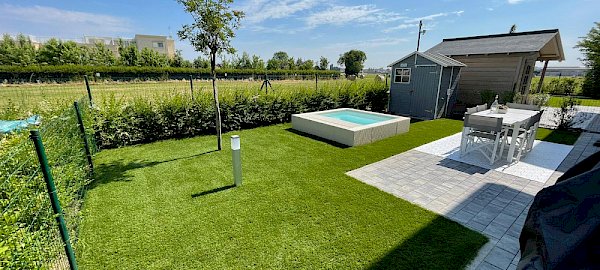 Un prato sempre verde? Certo, con l'erba sintetica di I-Garden